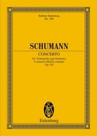 Schumann: Concerto A minor Opus 129 (Study Score) published by Eulenburg